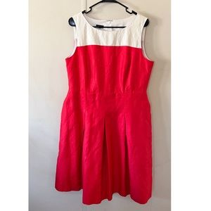 Talbots Pleated Skirt Dress Size 14